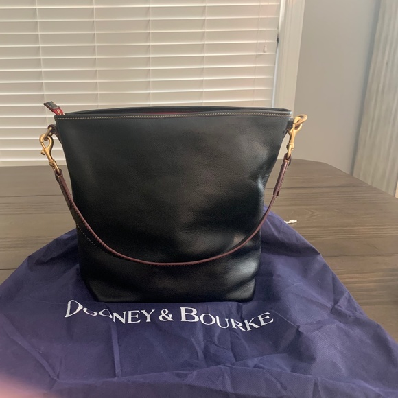 Dooney & Bourke Large Florentine Zip Sac - Picture 2 of 5